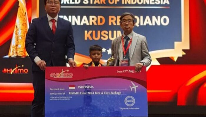 Kennard Rezqiano Kusuma, Siswa Asal Pemalang Sabet 3 Medali Olimpiade Matematika Internasional