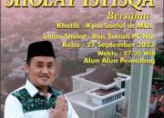 Hadapi Kekeringan, Pemda Pemalang Gelar Sholat Istisqo Serentak