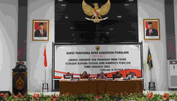 Rapat Paripurna DPRD, Pemkab Pemalang Alokasikan 39,6 M untuk Percepat Layanan Infrastruktur Jalan