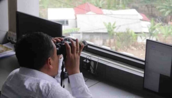 Status Gunung Slamet Naik Menjadi Waspada, Bupati Pemalang Tinjau Gardu Pantau