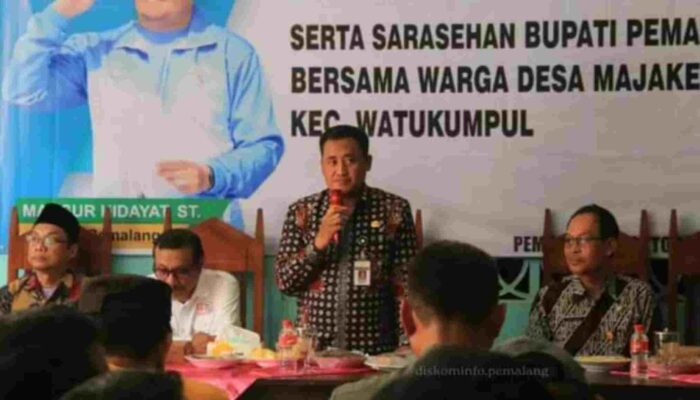 Kurangi ATS, Bupati Upayakan Bangun Gedung SLTA Kecamatan Watukumpul”