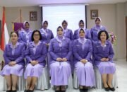 Ketua IKKT PWA Gabungan I Staf Umum Pimpin Serah Terima Jabatan Ketua IKKT PWA Cabang 17 Puskersin TNI