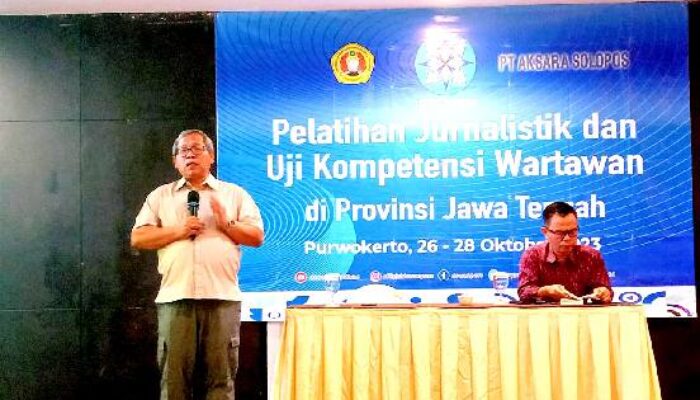 Dewan Pers Berkolaborasi Dengan Solopos dan UPN Gelar UKW di Purwokerto