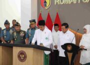 Panglima TNI  Mendampingi Presiden RI Joko Widodo  Resmikan RSAD Tingkat III  dan RSAL TK. II di Surabaya