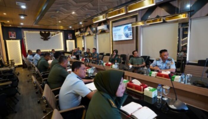 Srenum TNI Gelar Rapat Evaluasi Implementasi AKIP TNI TA. 2022