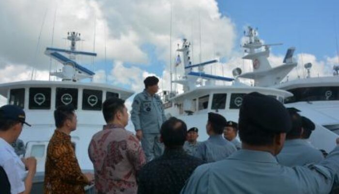 Kepala Bakamla RI Tinjau Kesiapan Unsur dan Personel Zona Bakamla Barat