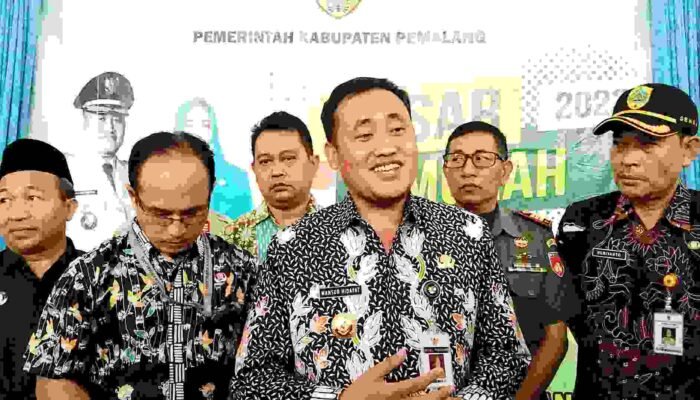 Bantu Warga , Pemkab Pemalang Gelar Pasar Murah Di Desa Pedurungan 