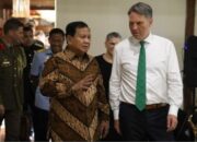 Menhan Prabowo Sambut Hangat Menhan Australia di Hambalang, Perkuat Kemitraan Pertahanan