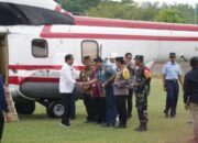 Panglima TNI Dampingi Presiden RI Kunker di Kutai Barat, Kalimantan