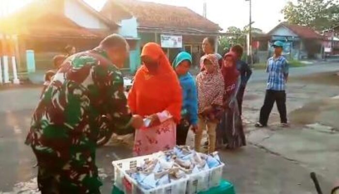 Nasi Ponggol Gratis TNI, Kodim 0713 Brebes