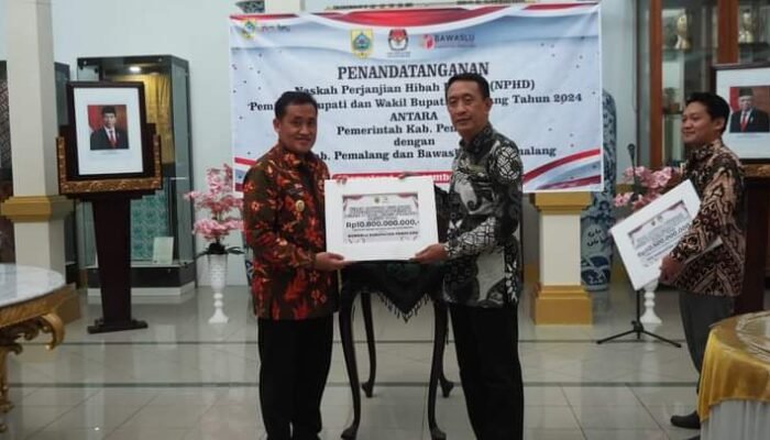 Bawaslu Pemalang Terima Dana Hibah Untuk Sukseskan Pilkada Tahun 2024