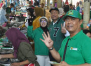 Agoes Joesni, Caleg DPR RI Dari PPP Blusukan di Pasar Grogolan Kota Pekalongan Ada Apa ?