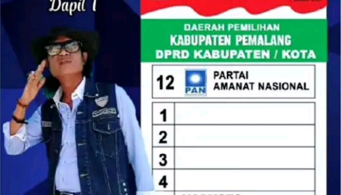 Yoto Taras, Pelantun Pemalang Tandang Menjadi Caleg DPRD di Dapil 1 Pemalang