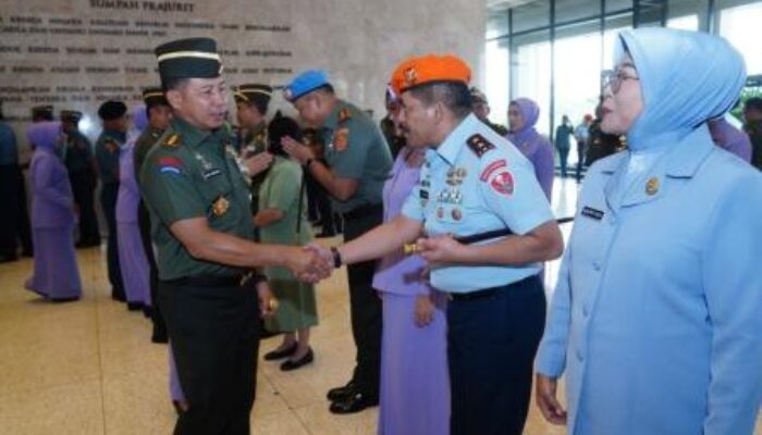 Panglima TNI Terima Laporan Korps Kenaikan Pangkat 12 Perwira Tinggi TNI