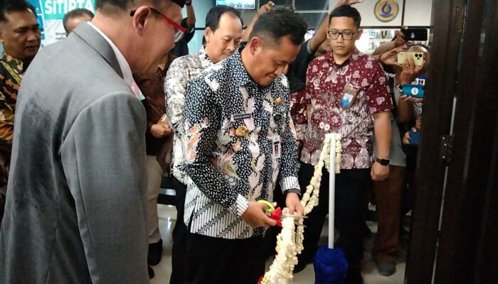 Bupati Pemalang Resmikan RMC PDAM Tirta Mulia