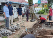 Cari Penyebab Gangguan Aliran, Dirut PDAM Tirta Mulia Turun Langsung Ke Lapangan