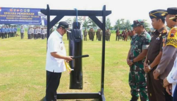 TMMD Sengkuyung Tahap I Di Desa Susukan Dibuka Oleh Bupati Pemalang