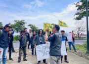 Bawaslu Kabupaten Pemalang di Demo Almabes Tuntut Penindakan Pelanggaran Pemilu