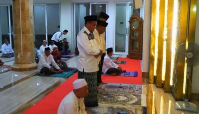 Tarhim Perdana di Masjid Agung, Bupati Pemalang Ajak Warganya Perbanyak Ibadah