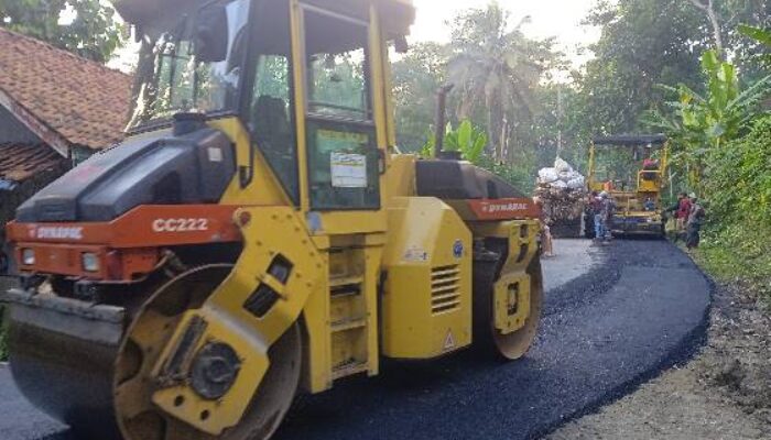 Rehabilitasi Jalan Provinsi Bumiayu-Salem Mulai Dikebut Jelang Idzul Fitri