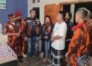 Rumah Mbah Cami Ludes Dilalap Si Jago Merah, PAC. Pemuda Pancasila Kecamatan Pulosari Berikan Bantuan