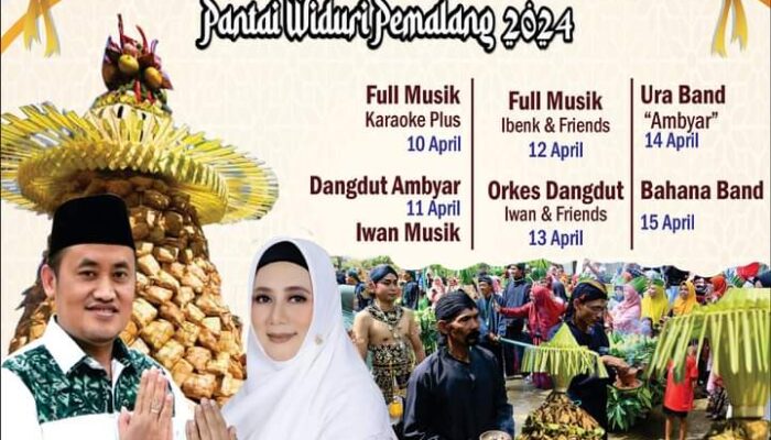 Ramaikan Libur Lebaran, Pemkab Pemalang Gelar Gebyar Festival 30.000 Kupat di Pantai Widuri