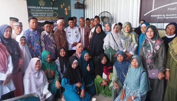 Bupati Pemalang Hadiri Bimbingan Manasik Haji KUA Kecamatan Ulujami