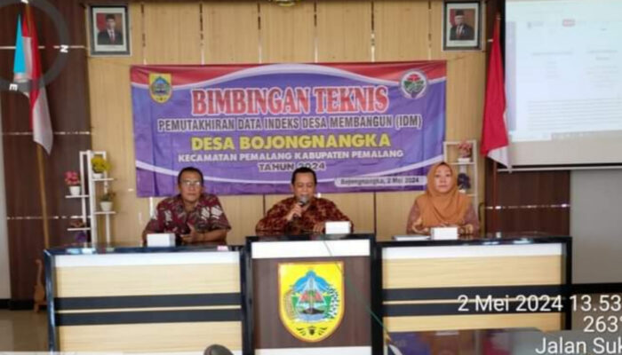 Desa Bojongnangka Adakan Bimbingan Teknis Pemutakhiran Data IDM