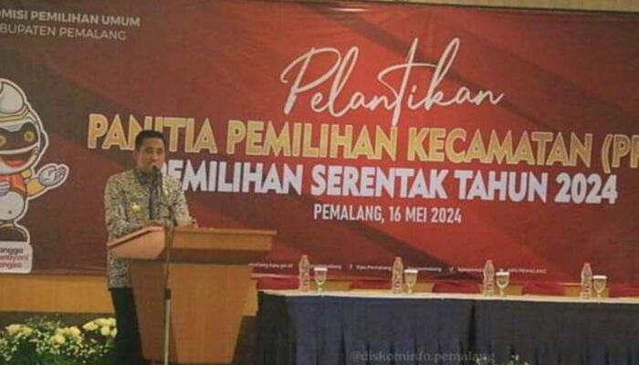 PPK Se-Kabupaten Pemalang Dilantik, Persiapan Pilkada 2024 Dimulai
