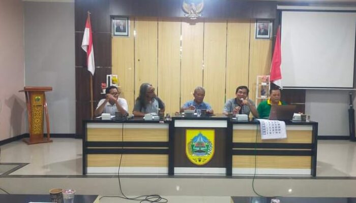 Pemdes Bojongnangka Gelar Rakor Peresmian Gedung Serbaguna 