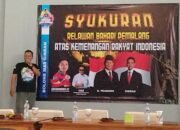 Relawan Bahari “Bolone Mas Gibran” Pemalang Gelar Syukuran Kemenangan Rakyat Indonesia 