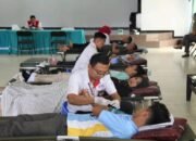Donor di PTPN I Regional 7 Bantu Atasi Defisit Darah UDD PMI Lampung