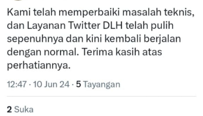 Pasca Serangan Siber di Akun Twitter, DLH Pemalang Umumkan Keberhasilan Pemulihan 