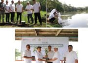 PTPN IV KSO Reg 7 Lakukan Penananam Pohon dan Tebar Ikan di Bekri, Peringati Hari Lingkungan Hidup Sedunia