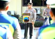 Pimpin Apel Berpamitan Kapolres Brebes Mutasi ke Wakapolresta Bogor