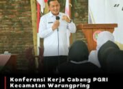 Bupati Pemalang Ajak PGRI Turunkan Angka Tidak Sekolah   