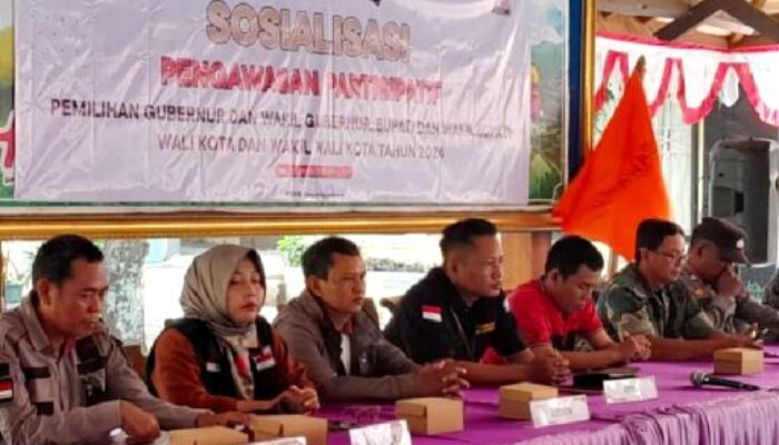 Sosialisasi Pengawasan Partisipatif, Panwaslucam Bantarkawung Berharap Pilkada 2024 Sukses dan Lebih Baik