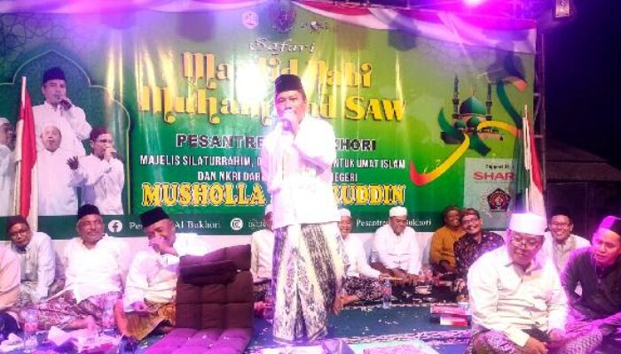 Dukungan PT SHARP Electronics Dalam Rangka Peringatan Maulid Nabi di Musholla Syiaruddin Brebes