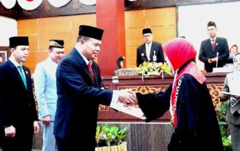 Sah, Pimpinan DPRD Brebes Resmi Dilantik