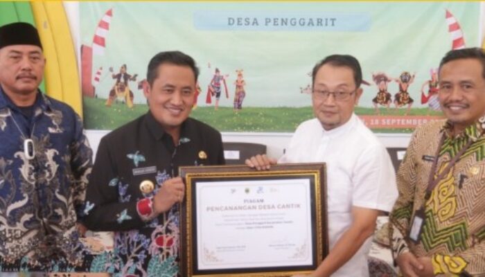 Desa Penggarit Jadi Desa Cantik Pertama di Kabupaten Pemalang.