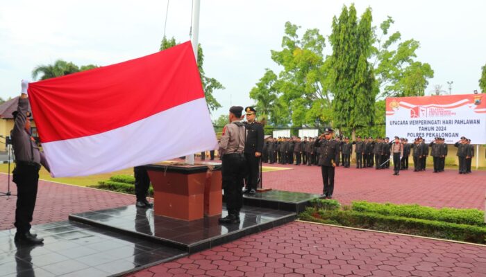 Wakapolres Pekalongan : Kita Tidak Boleh Lelah Untuk Berbuat yang Terbaik Meneladani dan Mewarisi Nilai-Nilai Kepahlawanan