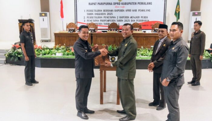 DPRD Kabupaten Pemalang Gelar Rapat Paripurna, Bahas APBD 2025 dan Penetapan Perda