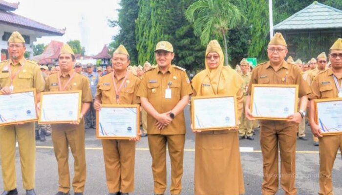 Enam Unit Kerja Pemkab Pemalang Raih Penghargaan Ombudsman RI