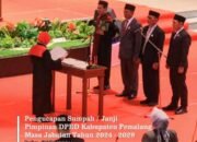 Pjs. Bupati Pemalang Hadiri Pengucapan Sumpah/Janji Pimpinan DPRD