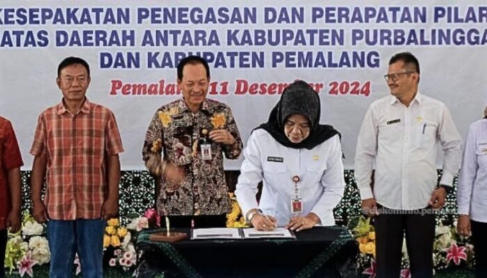 Tok!!!…. Pemalang dan Purbalingga Sepakat Tetapkan Batas Wilayah