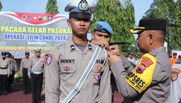 Apel Gelar Pasukan Operasi Lilin Candi 2024, Polres Pekalongan Siap Amankan Natal dan Tahun Baru