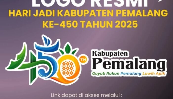 Hari Jadi ke-450 Kabupaten Pemalang: Logo Resmi dan Tema “Guyub Rukun Pemalang Luwih Apik”
