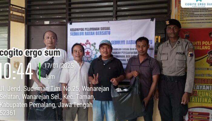 KPS Sedulur Ratan Pemalang Bagikan Makanan Bergizi untuk Tahanan dan Kaum Dhuafa 