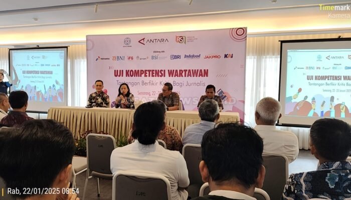 Puluhan Jurnalis Ikuti UKW Yang Diselenggarakan LP ANTARA Di Semarang 