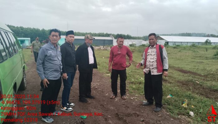 Ketua Komisi B DPRD Pemalang Pimpin Kunjungan ke TPST Surajaya untuk Evaluasi Pengelolaan Sampah